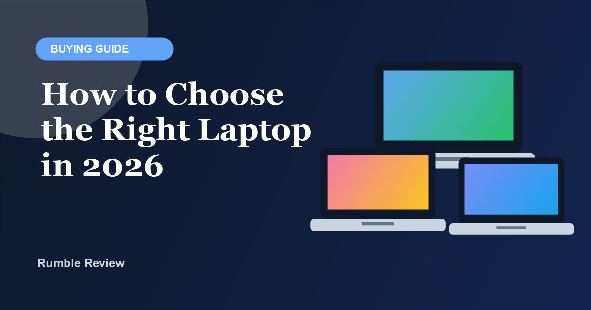 Various laptops displayed on a table for comparison